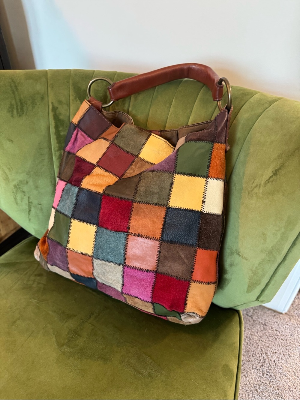 Lucky Brand Y2K Patchwork Purse